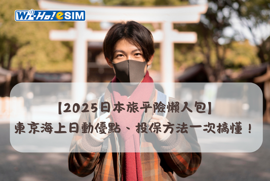 2025日本旅平險 東京海上日動 日本旅平險推薦 日本旅平險